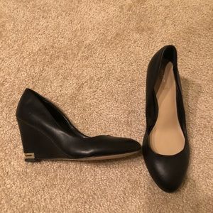 Aldo black wedges